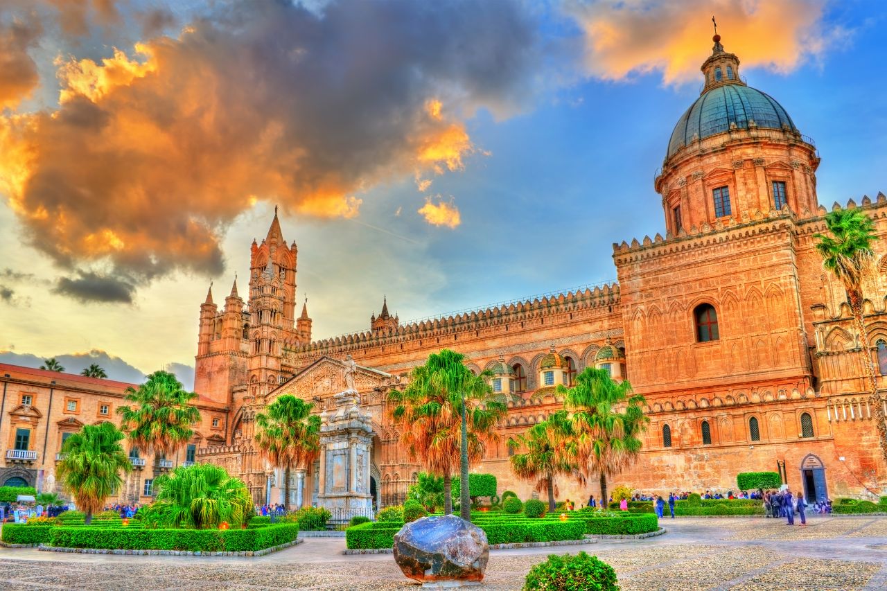 Palermo Sicily tours, Palermo street food tour, Monreale Cathedral mosaics, Palermo luxury hotels, Sicily Norman architecture tours, Palermo Arab-Norman sites