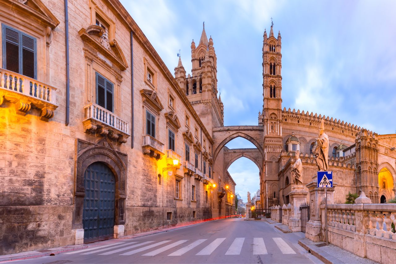 Palermo Sicily tours, Palermo street food tour, Monreale Cathedral mosaics, Palermo luxury hotels, Sicily Norman architecture tours, Palermo Arab-Norman sites